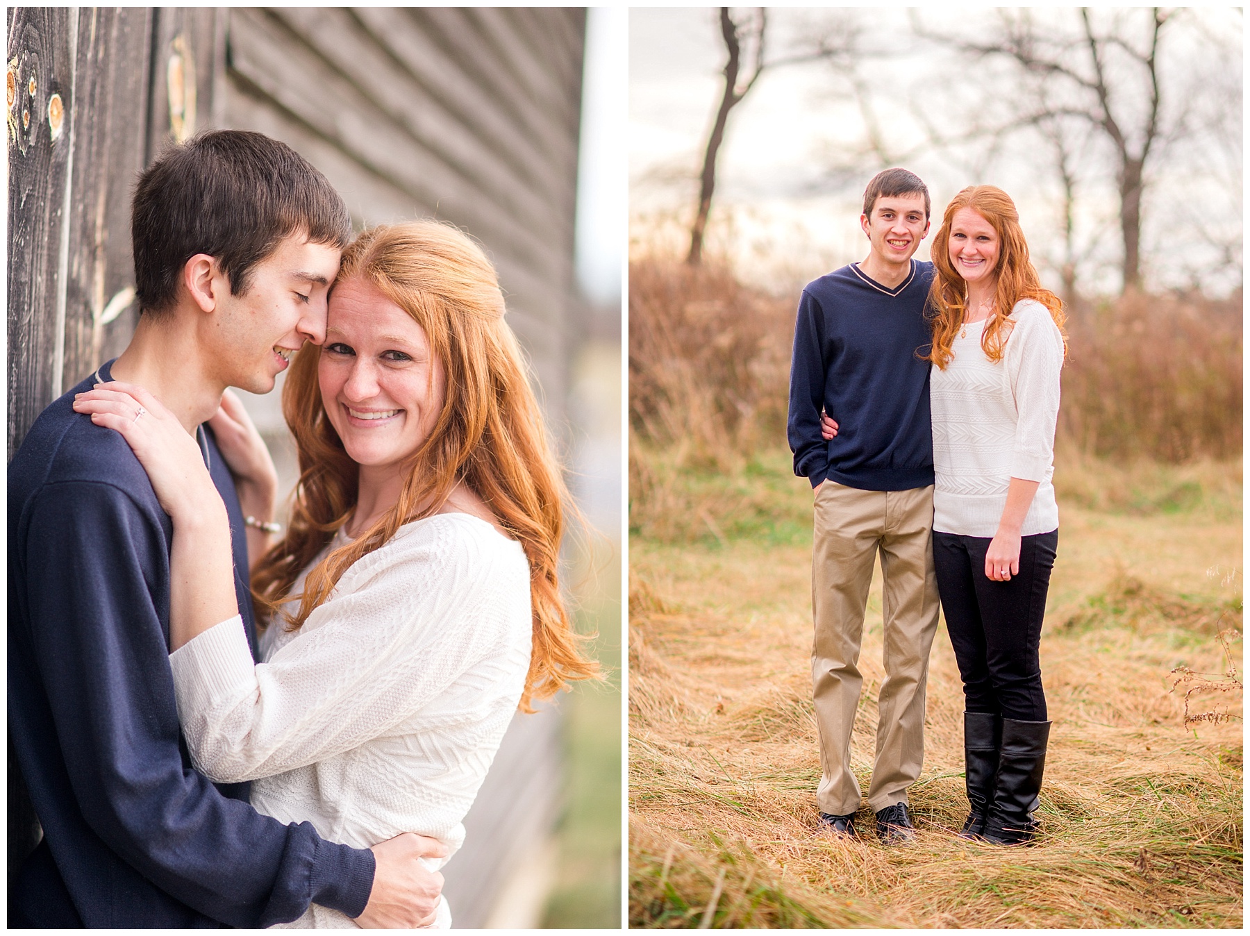 Winter Howard County Conservancy Engagement Photographer