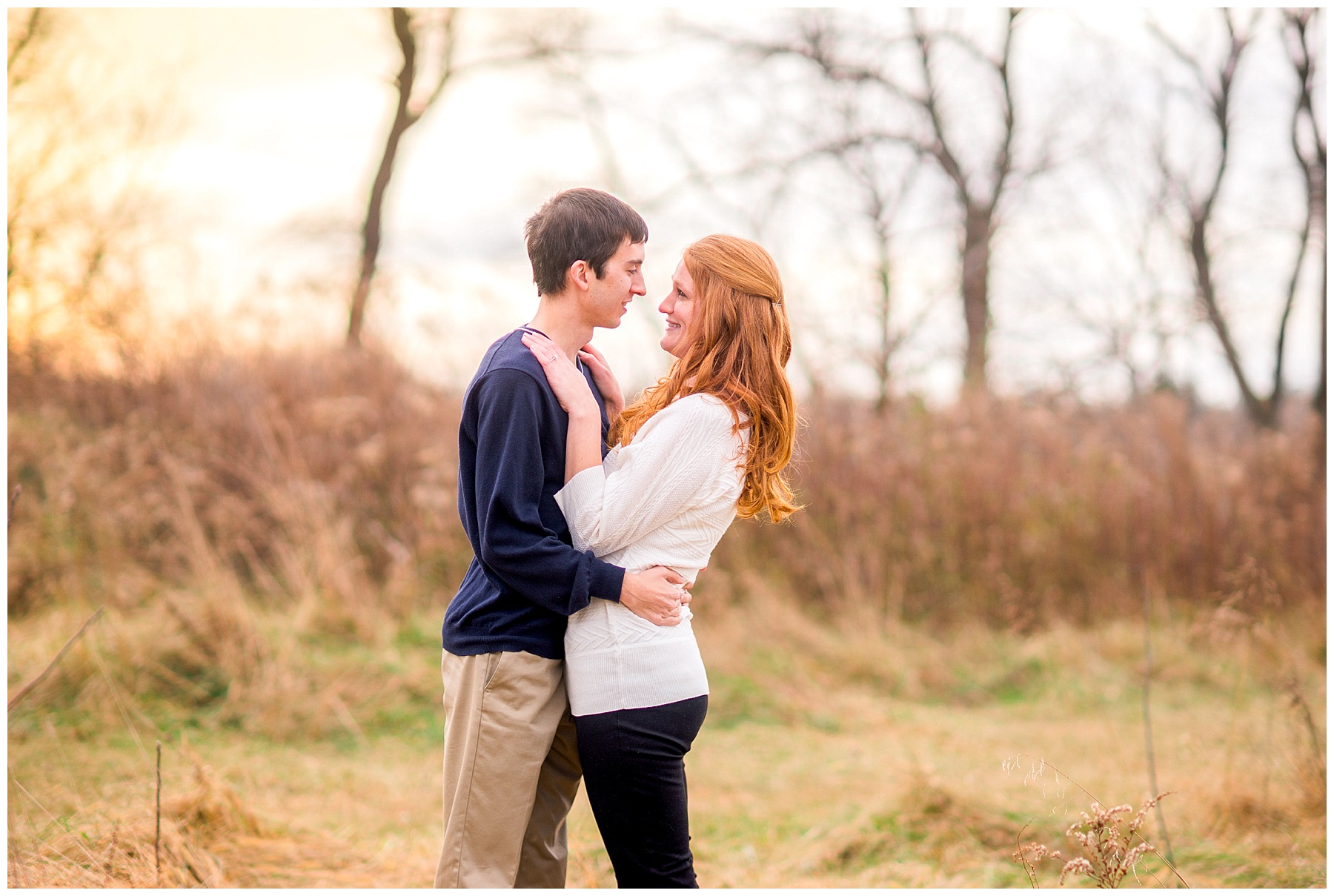 Winter Howard County Conservancy Engagement Photographer
