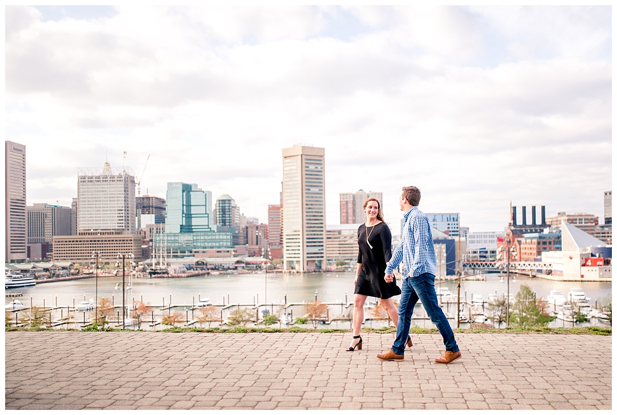 Federal Hill Engagement Photographer