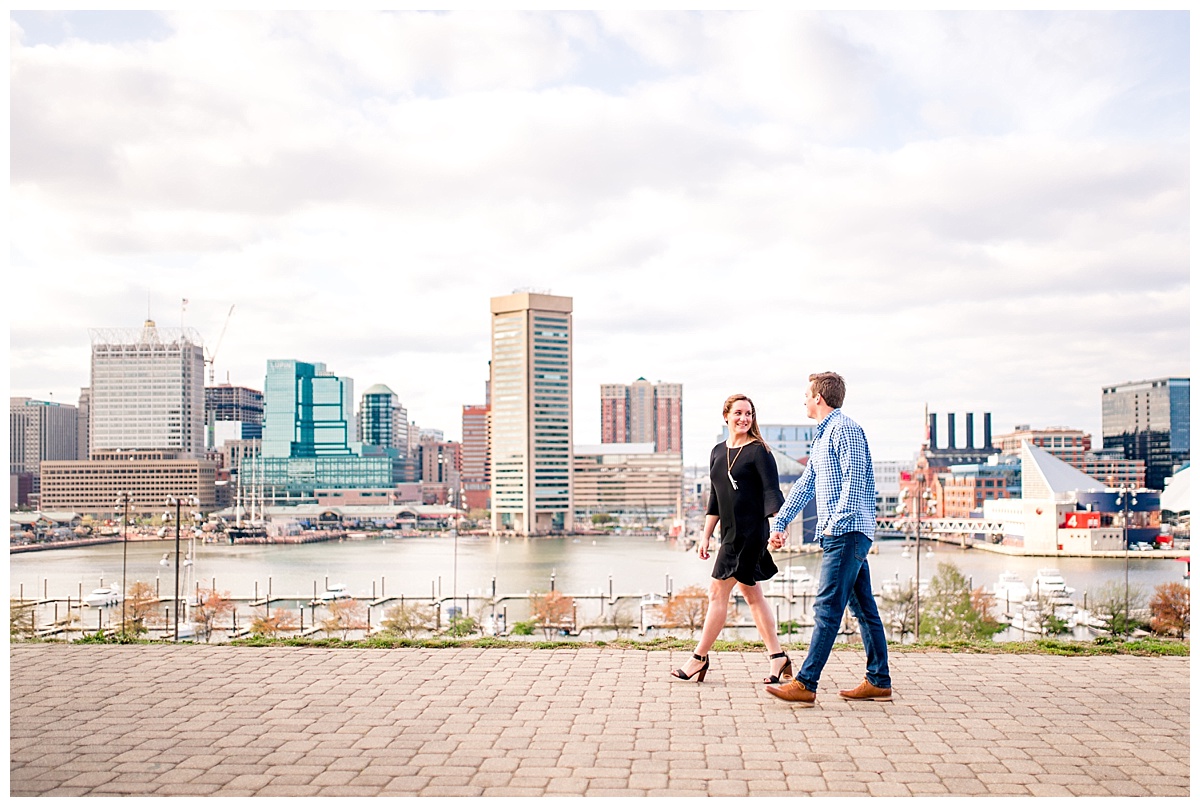 Federal Hill Engagement Photographer